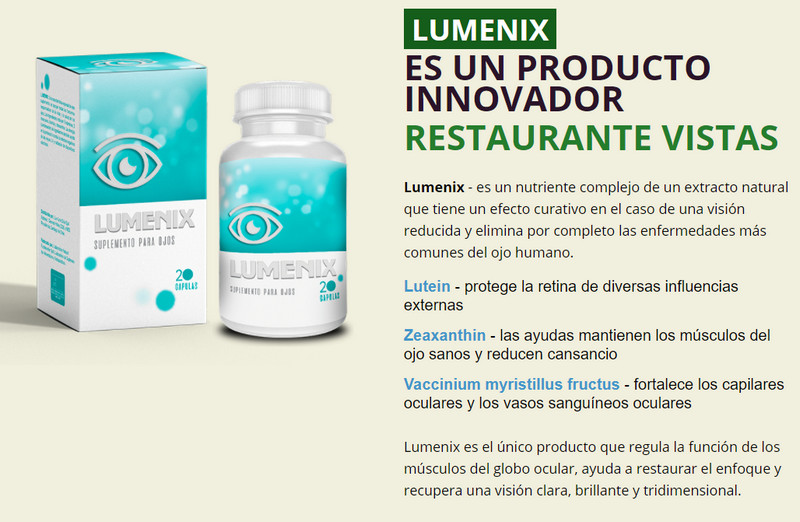 Lumenix ingredientes
